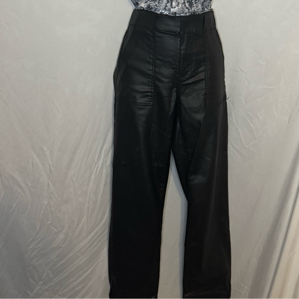 Kut from the Kloth Black pleather pants
